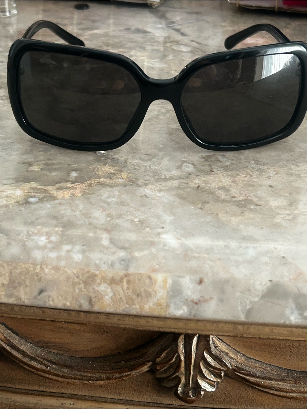 Vintage Chanel-Classic Black Women's Sunglasses - Picture 8 of 8